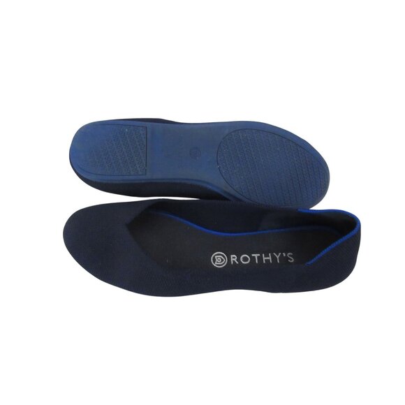 Rothys Maritime Navy Blue Halo Loafer Flats Size 10.5 - Picture 7 of 7